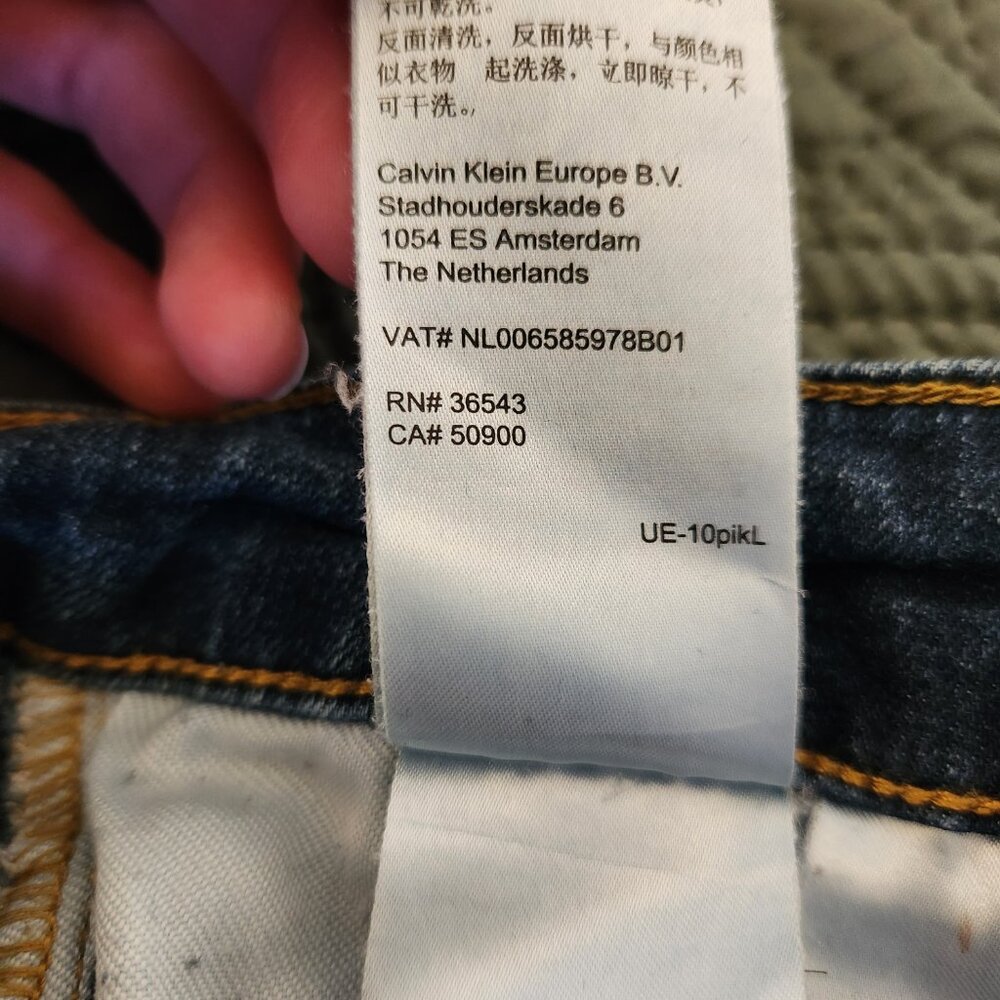 Calvin Klein Jeans CKJ 010 High Rise Skinny Jeans - Picture 9 of 12